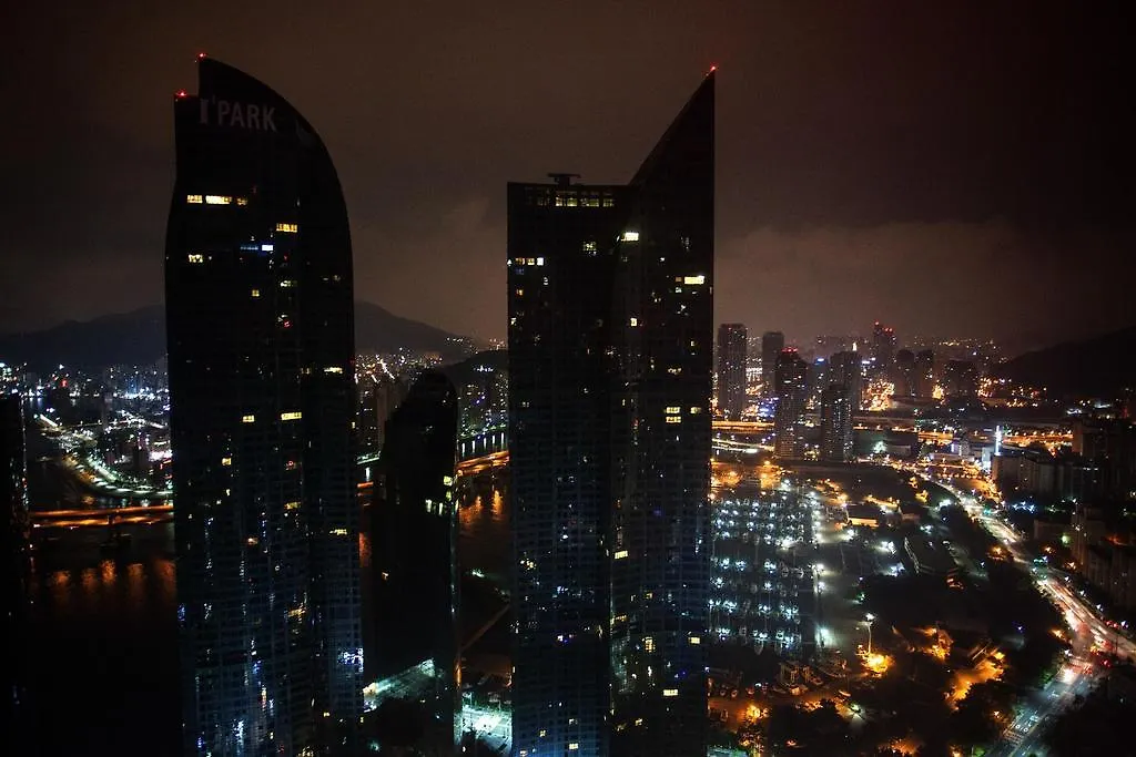 شقة Haeundae Ocean Bridge Penthouse بوسان