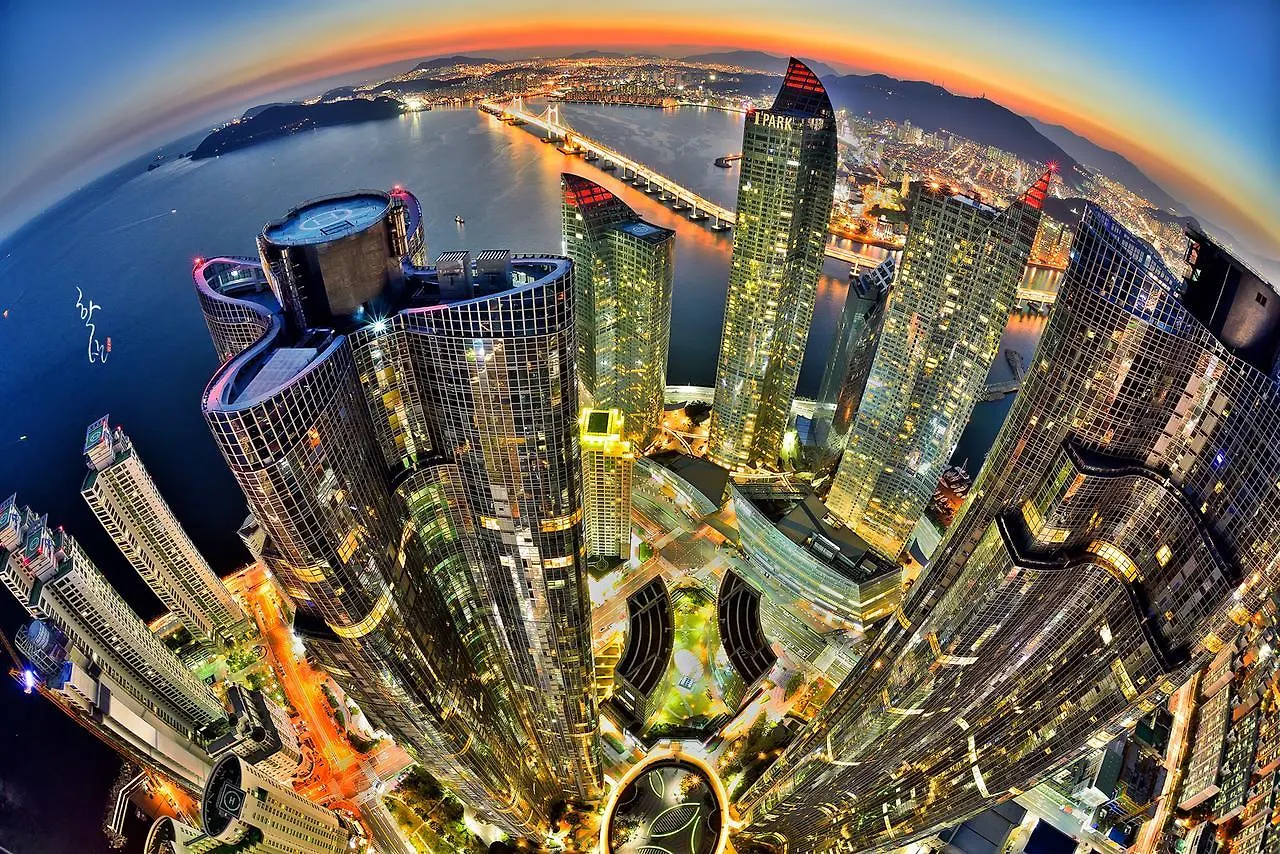شقة Haeundae Ocean Bridge Penthouse بوسان
