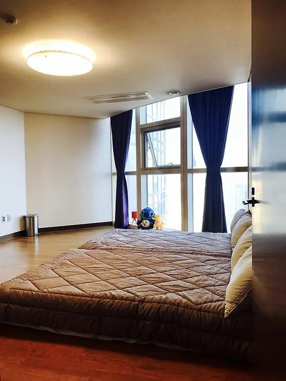 شقة Haeundae Ocean Bridge Penthouse بوسان