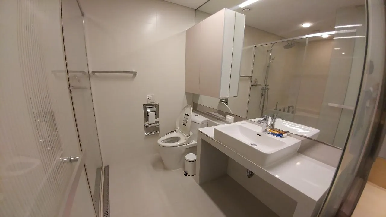 شقة Haeundae Ocean Bridge Penthouse بوسان كوريا الجنوبية